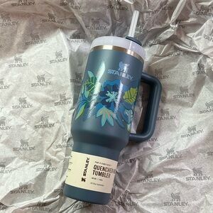 Stanley 40 oz Quencher, blue spruce tropic